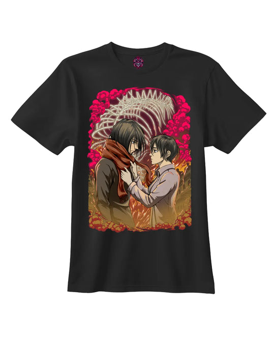 EREN & MIKASA - RUMBLING T - SHIRT - DEMONLAND